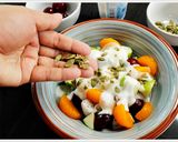 A picture of step 3 of Fruit Salad with Yogurt.