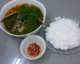 Hình bước làm 5 của món Cá tầm nấu canh thì là