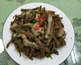 Hình bước làm 6 của món Gỏi măng O Duyên
