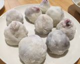 Hình bước làm 7 của món Ichigo daifuku - Bánh mochi Đại Phúc nhân dâu