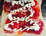 Hình bước làm 2 của món Bánh mì sandwich siêu nhanh cho bữa sáng