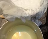 A picture of step 1 of Black currant Srikhand.