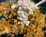 Foto del paso 3 de la receta Boniato relleno de pollo al pesto🌱🍠