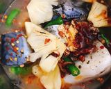 Hình bước làm 2 của món Bún cá nục kho thơm