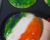 A picture of step 5 of Tricolour Pancakes.