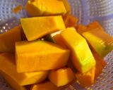 Hình bước làm 1 của món Canh bí đỏ