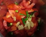 A picture of step 1 of Matar Makhane ki Sabji.