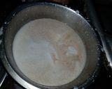 A picture of step 2 of Coconut Milk rasam.