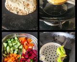 A picture of step 11 of Traditional Gujarati Satvik Lunch Thali (festive and complete meal)- Garvi Gujarat.