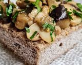 Foto del paso 4 de la receta: Berenjenas con champiñones 🍆 🍄Berenjenas salteadas en AOVE con champignones, ajo y perejil 🍆 BBB