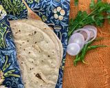 A picture of step 8 of Roti/Phulka.
