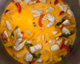 Tejszínes sajtos zöldséges csirkemell tészta recept fázis 3 fotója