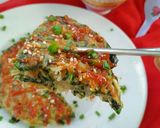 Foto langkah ke 4 dari resep Fuyunghai Bayam (Edisi Diet).