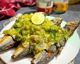 Foto langkah ke 3 dari resep Ikan Cakalang Cabe Ijo.