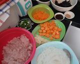 Foto langkah ke 2 dari resep Sup Bakso Lohoa Tanpa Tepung.