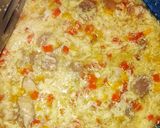 Foto langkah ke 12 dari resep Chicken-Sausage Egg Drop Soup.