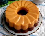 Foto langkah ke 12 dari resep Puding Mangga Coklat.