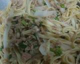 Cara Membuat Fettucine Tuna Aglio Olio 5