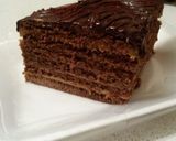 Foto del paso 3 de la receta: Torta de masa oreo con dulce de leche y queso crema
