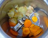 A picture of step 1 of Immunity Shots Turmeric Amla Ginger.