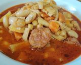 Foto del paso 5 de la receta: Guiso de mondongo con chorizo colorado