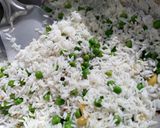 A picture of step 8 of 10 min Peas Pulao.