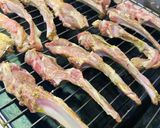 A picture of step 3 of Grilled Lamb Chops.