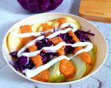 Foto langkah ke 4 dari resep Salad Saus Kacang.