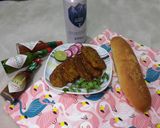 عکس مرحله 3 از دستور کتلت کنجدی با سیب زمینی و گوشت چرخکرده