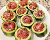 A picture of step 2 of Stuffed Zucchini Soup.