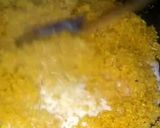A picture of step 6 of Moong daal halwa.
