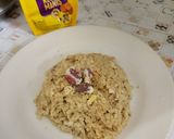 Foto langkah ke 6 dari resep Nasi Telur Kacang Merah Manis Gurih.