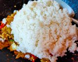 Foto langkah ke 5 dari resep Nasi Bakar Telur Ayam Peda ala Chef Muhammad.