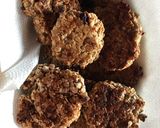 Foto del paso 4 de la receta: Galletitas de avena, banana, miel, pasas, nueces