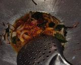 A picture of step 8 of Kadhi pakoda.