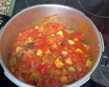Foto del paso 7 de la receta Bacalao con pisto grueso