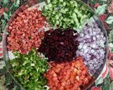 મસાલા પાપડ (મગ-અડદ નાં પાપડ) (Masala Papad Recipe in Gujarati) રેસીપી સ્ટેપ3ફોટો