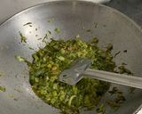 A picture of step 4 of Baigan Bharta.