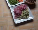 A picture of step 2 of Stirfry coscos.