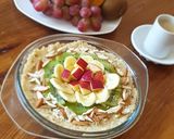 A picture of step 8 of Broken wheat fruits porridge.