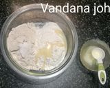 A picture of step 1 of Egg Lachha Paratha.