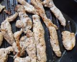A picture of step 2 of Chicken Gyros Street food of Greek.