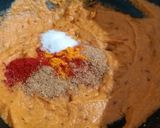 A picture of step 3 of Matar Paneer.