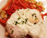 Foto del paso 5 de la receta Papas Fritas, Huevos y Pimiento