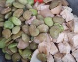 Foto langkah ke 3 dari resep Jangan Pedes Koro Iwak Asin.