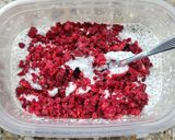 Foto del paso 4 de la receta: 🥥 Chía pudding de frambuesa y coco 🥥