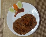 A picture of step 5 of Sattu Cheela.
