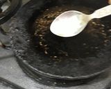 A picture of step 6 of Keema tikki burger.