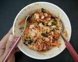 Foto langkah ke 14 dari resep Spicy Chicken Bibimbap.