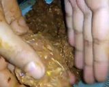 A picture of step 5 of Kachy Qeemy Ke Kabab.